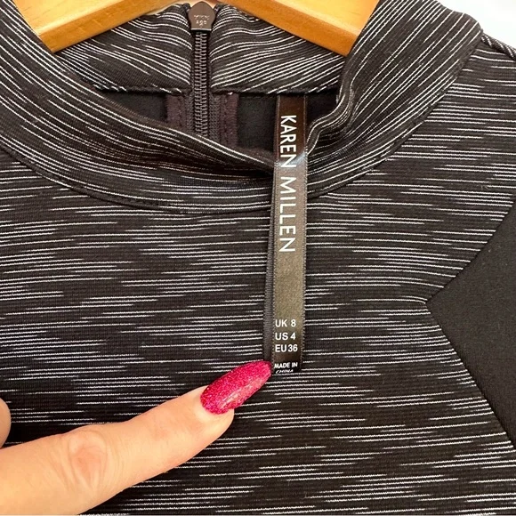 Karen Millen Long Sleeve Dress - Picture 5 of 7